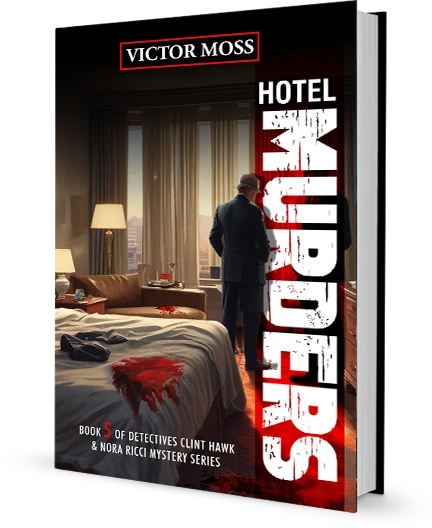 Cover of Hotel Murders by Victor Moss.
